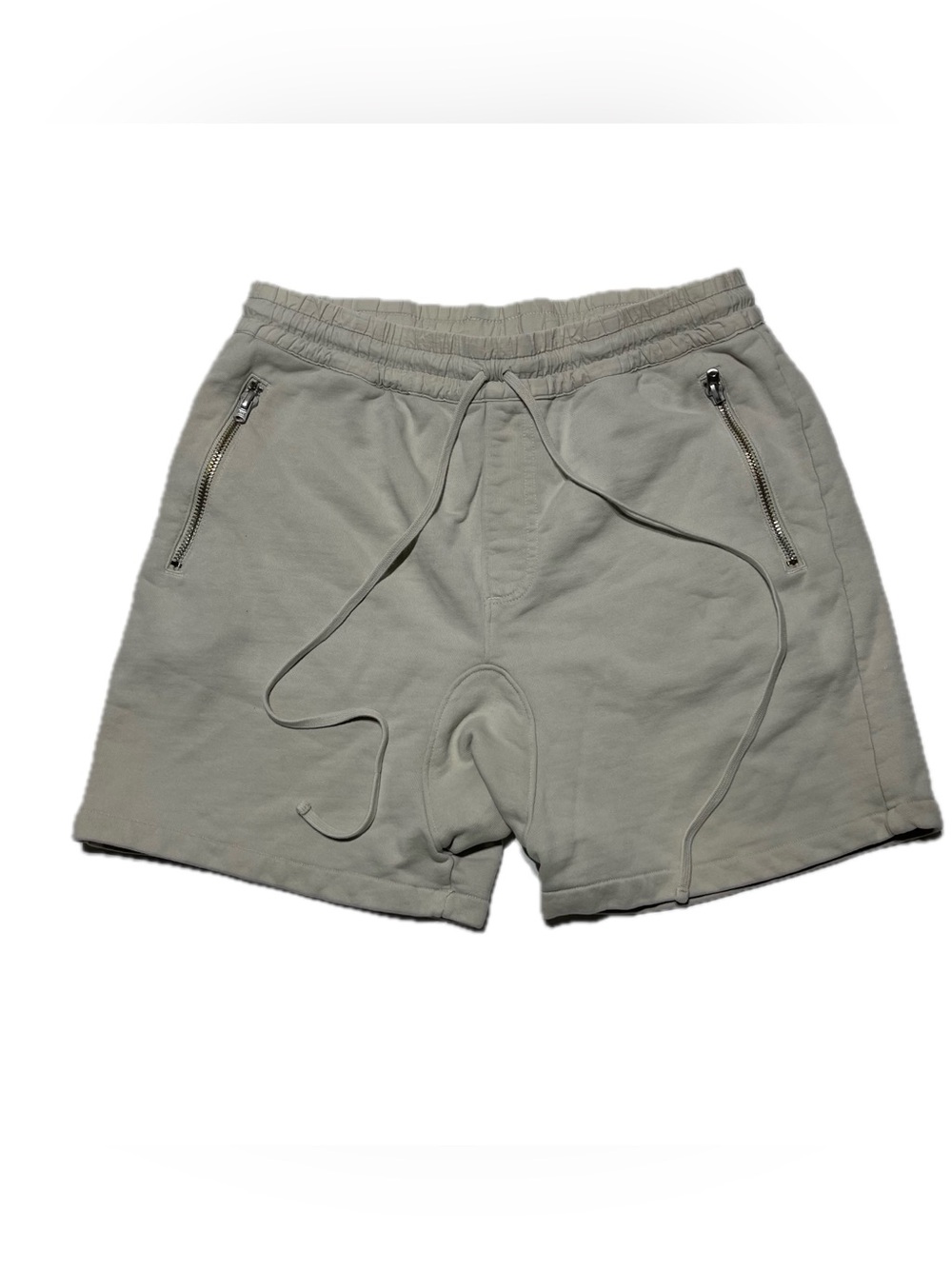Fear of God Fog Sand Drop Crotch Draw String Gym Short Men’s Size L As is